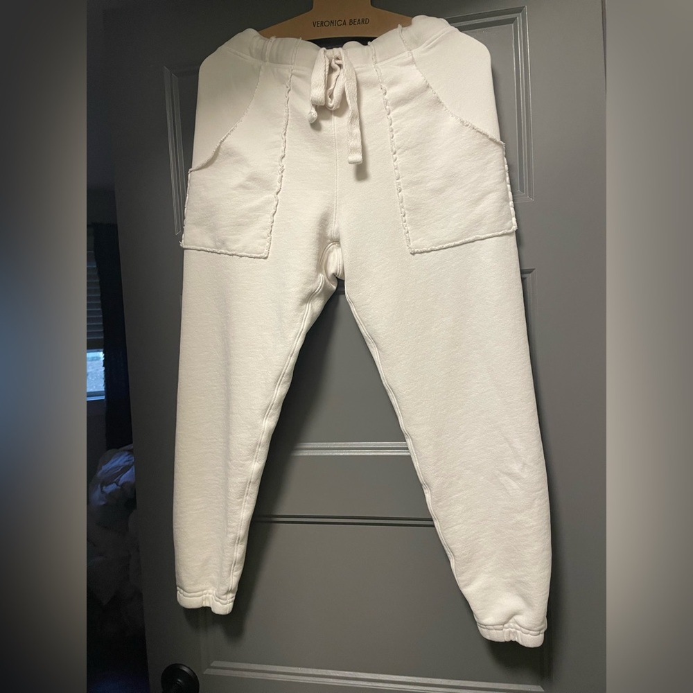 Frank & Eileen Cream ivory Eamon lounger sweats Joggers EUC